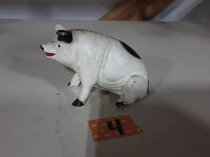 Cast Iron Sitting Pig 3 Tall