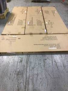 Lot of 4  Husky 84 in. Stainless Steel Work Surface for Heavy Duty Welded Steel Garage Storage System not used