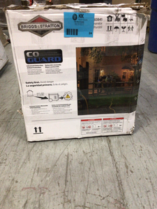 6500-Watt Electric Switch Gasoline Powered Portable Generator with B and S OHV Engine Featuring CO Guard by Briggs & Stratton Customer Returns See Pictures