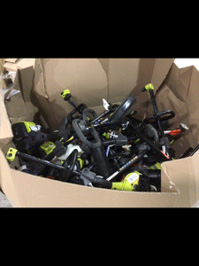 Lot of Lawn Care Items Various Conditions Sizes and Models Used For Parts or Repair Customer Returns See Pictures