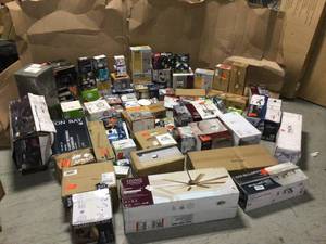 Lot of Assorted Lighting Various Sizes Models and Conditions Orginal Customer Returns See Pics