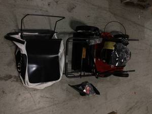 22 in. Honda High Wheel Variable Speed Gas Walk Behind Self Propelled Lawn Mower by Toro Customer Return See Pictures