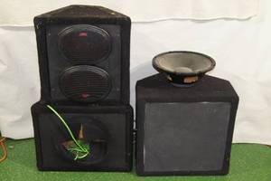 lot 54 image: Pro Audio Speakers and Cabinets