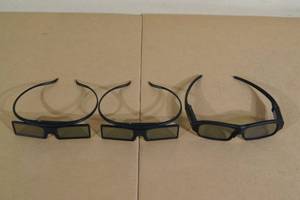 lot 63 image: 3D Glasses - 2 Are Samsung Brand