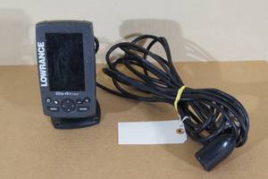 lot 122 image: Lowrance Elite-4X HDI DepthFish Finder
