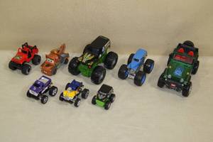 lot 150 image: Toy Trucks - Monster Jam, Cars