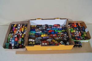 lot 149 image: Assorted Hot Wheels and Matchbox Type Cars