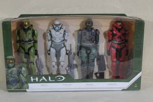lot 156 image: Unopened Halo Large Scale Action Figure Set