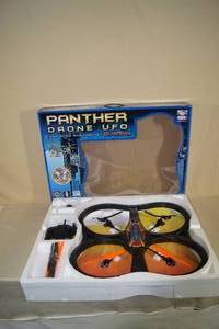 lot 138 image: Panther Drone UFO Gyro Quadcopter