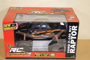 lot 141 image: Unused New Bright Ford Raptor SVT Remote Control Truck
