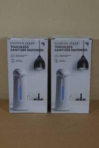 lot 191 image: 2 Sharper Image Touchless Sanitizer Dispensers