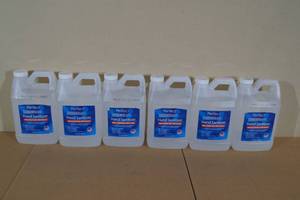 lot 199 image: 6 Jugs of Perfect Advanced Hand Sanitizer