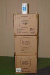 lot 200 image: 3 Cases of Kleen Freak Sanitizing Wipes