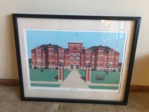 lot 50 image: Mayville State Old Main Artwork