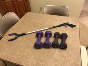 lot 73 image: Weights & Grip n Grab