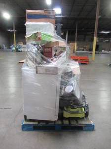 WHOLESALE MIXED PALLET OF MISCELLANEOUS HOUSEWARES AND GARAGE ITEMS