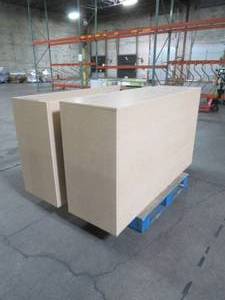 WHOLESALE MIXED PALLET OF (2) ASHLEY FURNITURE,  FURNITURECABINETS 63 12 x 19 58 x 36 12 Tall