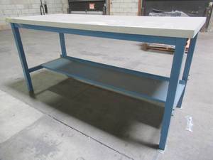 30 X 72 Workbench With Power Strip and Adjustable Legs