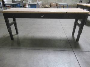 Gladiator 25 x 96 Workbench With Adjustable Legs.