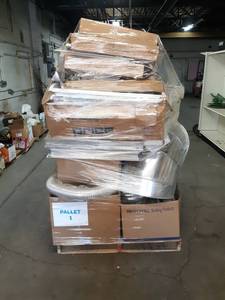 lot 21 image: PALLET LOT - HVAC - Ductwork, Vents, Louvers and More- FREIGHT SHIPPING AVAILABLE