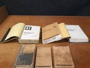 lot 36 image: Lot of (6) CATERPILLAR Parts Manuals - 3304 and 3306 Engines, 3406B Marine and Industrial Engines, 3512 Generator, 583K Pipelayer and 235 Excavator - SHIPPING AVAILABLE