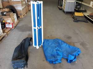 lot 57 image: 8 x 8 Canopy Tent - Looks to be in good condition - NO SHIPPING