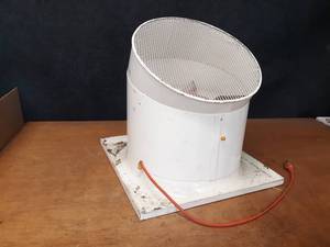 lot 268 image: 16 Electric Exhaust Tube Fan - Tested and Works - NO SHIPPING