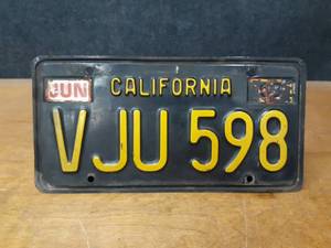 lot 642 image: 1963 California License Plate  - SHIPPING AVAILABLE