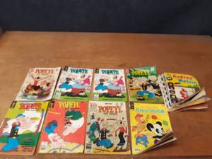 lot 658 image: Lot of (15) Popeye, Little DOT, Andy Panda and Little Audrey Comic Books - 12 to 40  - SHIPPING AVAILABLE