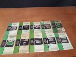 lot 694 image: Lot of (10) Vintage John Deere Operators Manuals - SHIPPING AVAILABLE