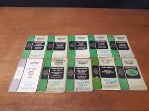 lot 705 image: Lot of (10) Vintage John Deere Operators Manuals - SHIPPING AVAILABLE