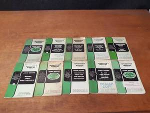 lot 706 image: Lot of (10) Vintage John Deere Operators Manuals - SHIPPING AVAILABLE