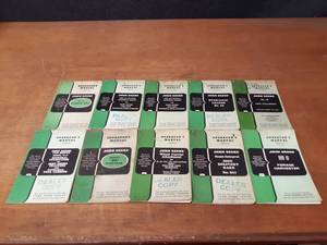 lot 707 image: Lot of (10) Vintage John Deere Operators Manuals - SHIPPING AVAILABLE