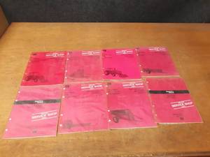 lot 717 image: Lot of (8) Vintage John Deere Operators Manuals - SHIPPING AVAILABLE