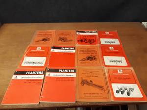 lot 723 image: Lot of (12) Vintage Allis Chalmers Operators Manuals - SHIPPING AVAILABLE