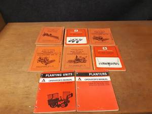 lot 724 image: Lot of (20) Vintage Allis Chalmers Operators Manuals - SHIPPING AVAILABLE