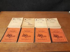 lot 734 image: Lot of (8) Vintage Allis Chalmers Parts Lists and Catalogs - SHIPPING AVAILABLE