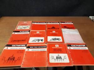 lot 736 image: Lot of (17) Vintage Allis Chalmers Operators Manuals - SHIPPING AVAILABLE