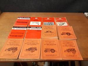 lot 738 image: Lot of (26) Vintage Allis Chalmers Operators Manuals - SHIPPING AVAILABLE