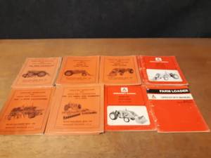 lot 739 image: Lot of (22) Vintage Allis Chalmers Operators Manuals - SHIPPING AVAILABLE
