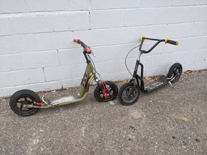 lot 85 image: Pair of Scooters - Both need a little TLC - NO SHIPPING