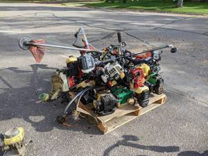lot 110 image: (23) Gas Weed Trimmers - NO SHIPPING