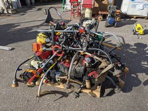 lot 111 image: (24) Gas Weed Trimmers - NO SHIPPING