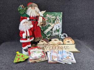 lot 598 image: Large Lot of Christmas Crafts & Decorations - NO SHIPPING