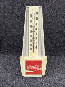 lot 629 image: Coca-Cola Promotional Thermometer - Measures about 18 tall x 7 wide - SHIPPING AVAILABLE