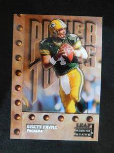 lot 33 image: 1998 Leaf Rookies & Stars Brett Favre #241 SP