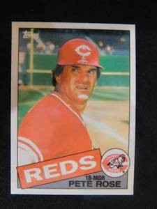 lot 39 image: 1985 Topps Tiffany Pete Rose #600 HOFer RARE