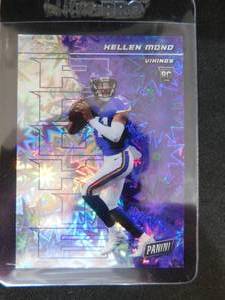 lot 61 image: 2021 Panini America POD Foil Stars Kellen Mond Rookie Card Serial #9699