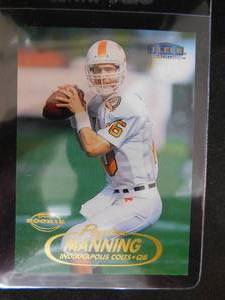 lot 87 image: 1998 Fleer Tradition Peyton Manning Rookie Card #235