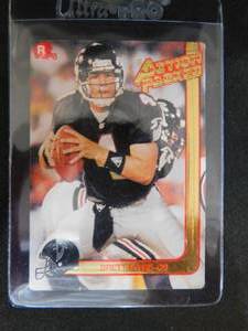 lot 89 image: 1991 Action Packed Brett Favre Rookie Card #21